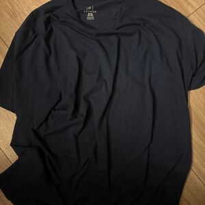 George Men's Navy and Black T-shirt
